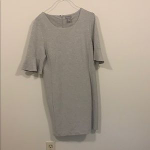 Grey and White dress